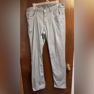 Calvin Klein Jeans Light Gray Chinos
